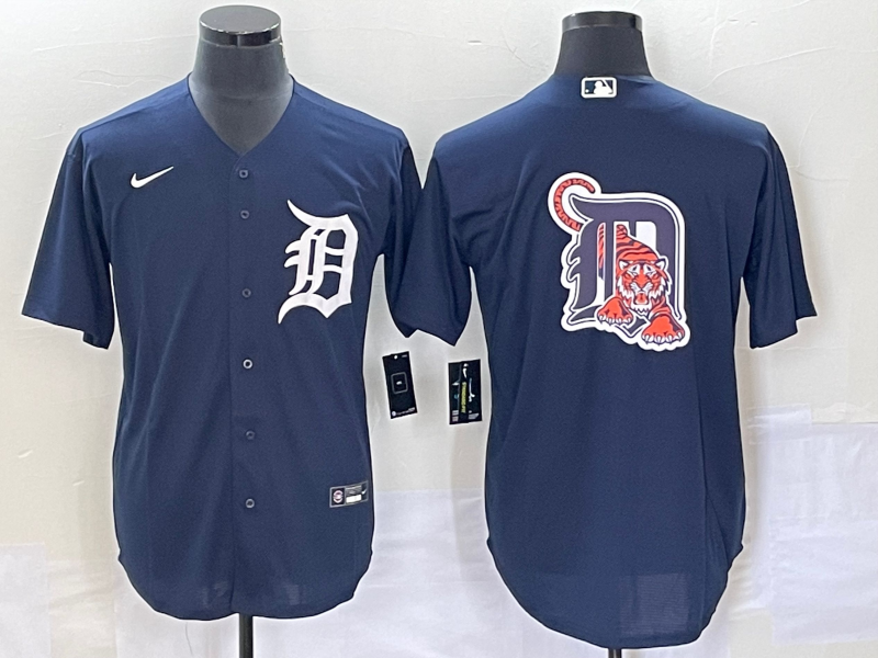 Men's Detroit Tigers Navy Alternate Team Jersey